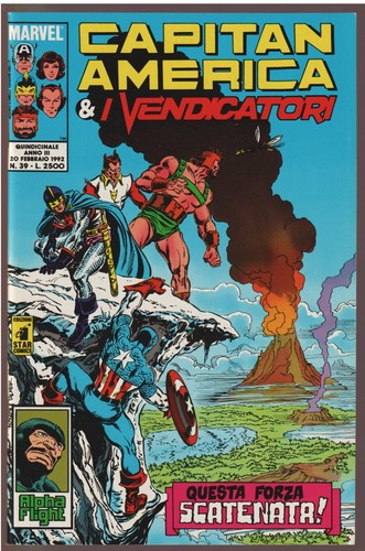 Capitan america i - america, e