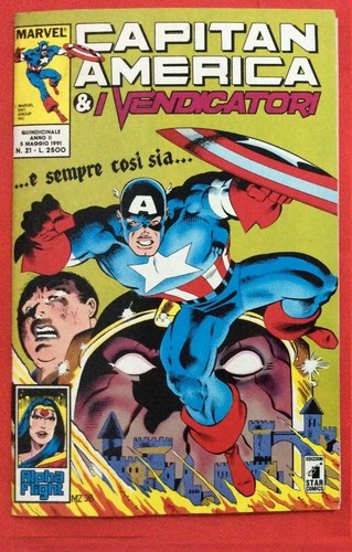 Capitan america i - capitan, e