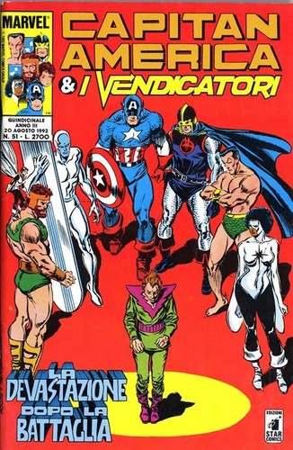 Fumetto capitan america i - capitan, &