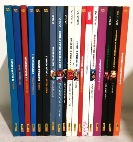Collezione marvel gold lotto - collezione,